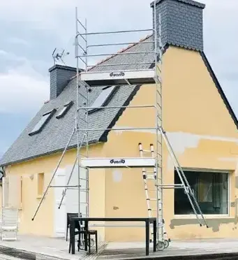 nettoyage de façade à Saint Coulomb - image 2