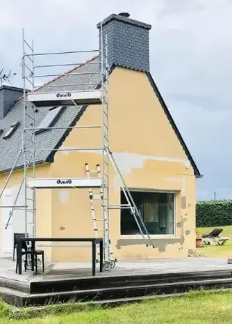 Ravalement de façade Saint Méloir des Ondes-1